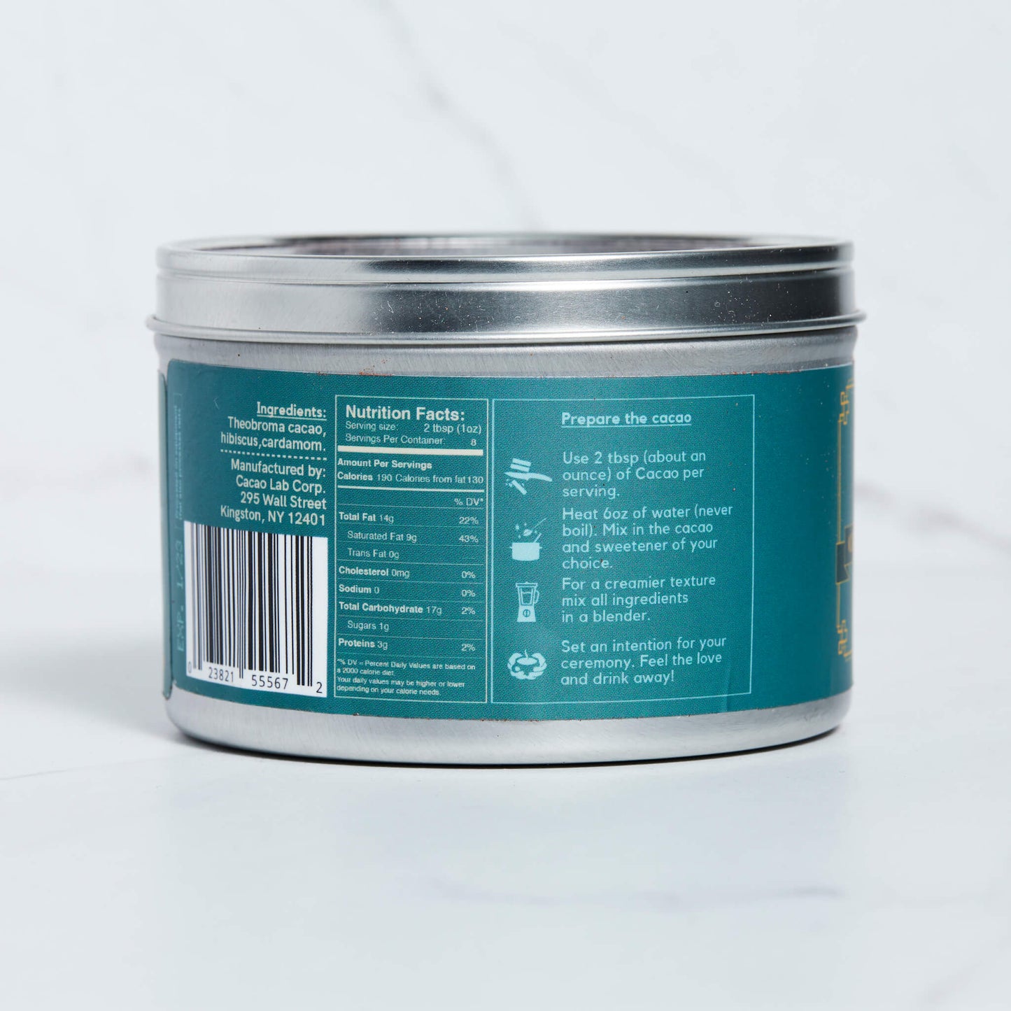 Air Element: Invoke Your Compassion with Hibiscus and Cardamom, Organic — Wholesale (6 x 8 oz - granulated)