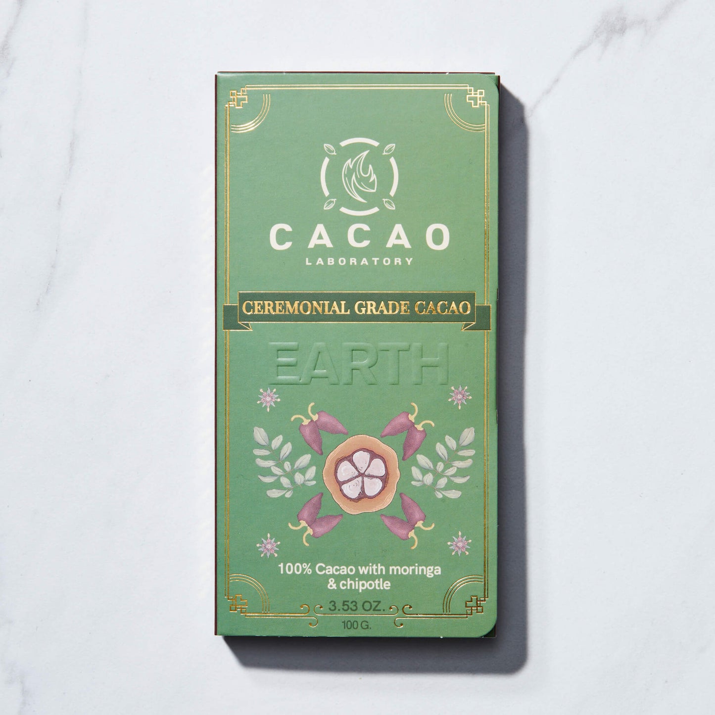 Earth Element: Nourish Your Roots with Moringa and Chipotle, Organic (3.5 oz bar)