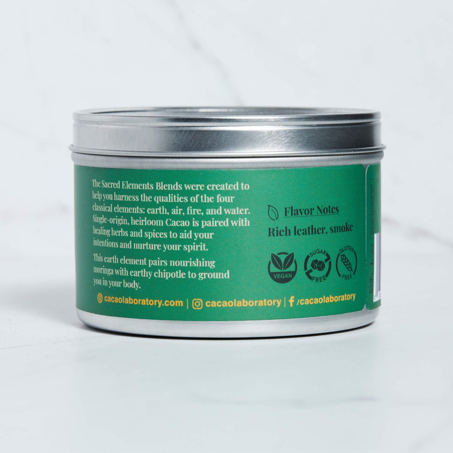 Earth Element: Nourish Your Roots with Moringa and Chipotle, Organic — Wholesale (6 x 8 oz - granulated)
