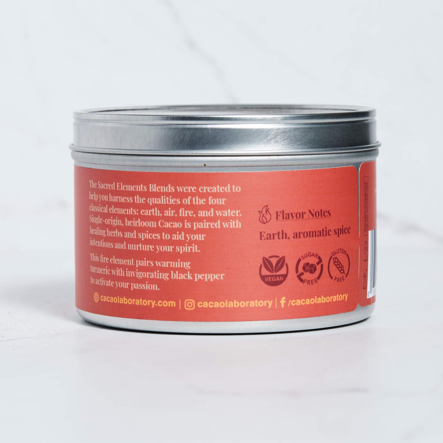 Fire Element: Ignite Your Passion with Turmeric and Black Pepper, Organic (8 oz – granulated)