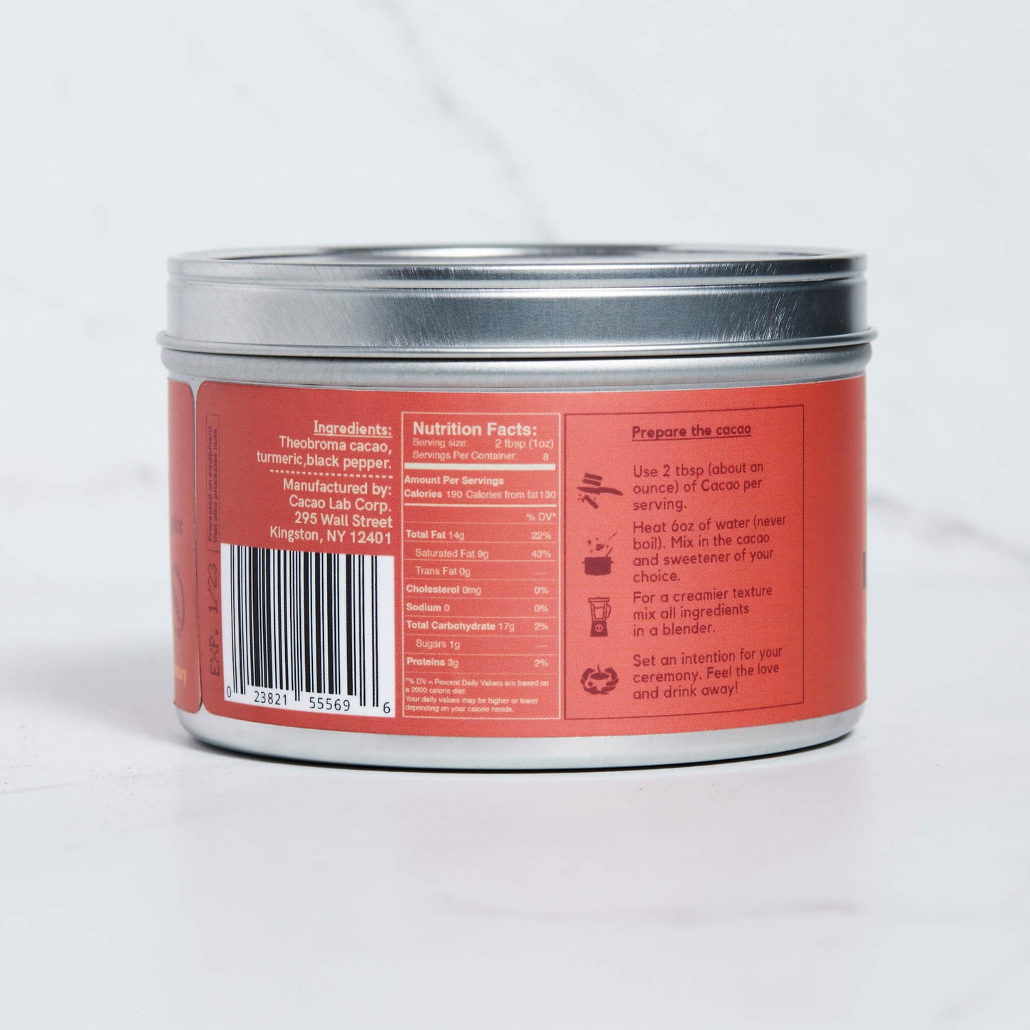 Fire Element: Ignite Your Passion with Turmeric and Black Pepper, Organic (8 oz – granulated)