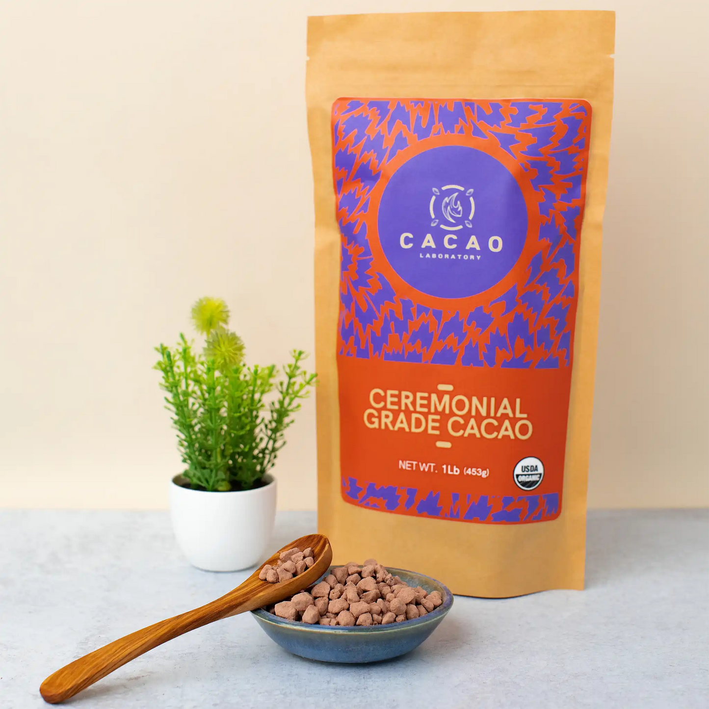 
                  
                    100% Arriba Nacional Ceremonial Cacao Pouch, Organic (granulated)
                  
                