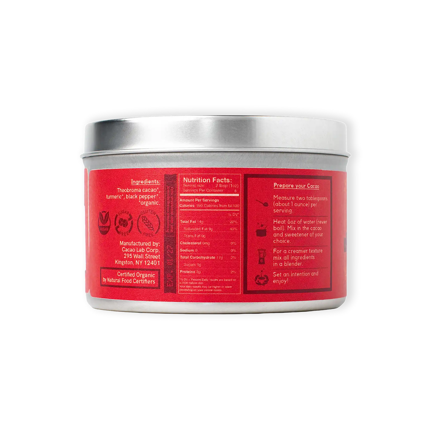 
                  
                    Red container with a silver lid on a white background
                  
                