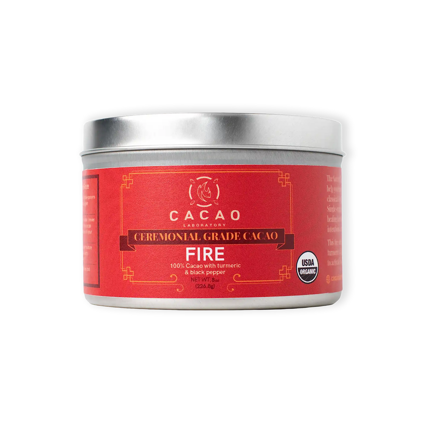 
                  
                    Cacao Laboratory Ceremonial Grade Cacao Fire container on a white background
                  
                
