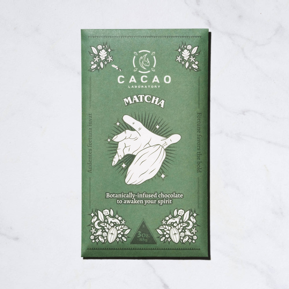 Botanically-Infused Chocolate — Matcha Wholesale (10 Bars)