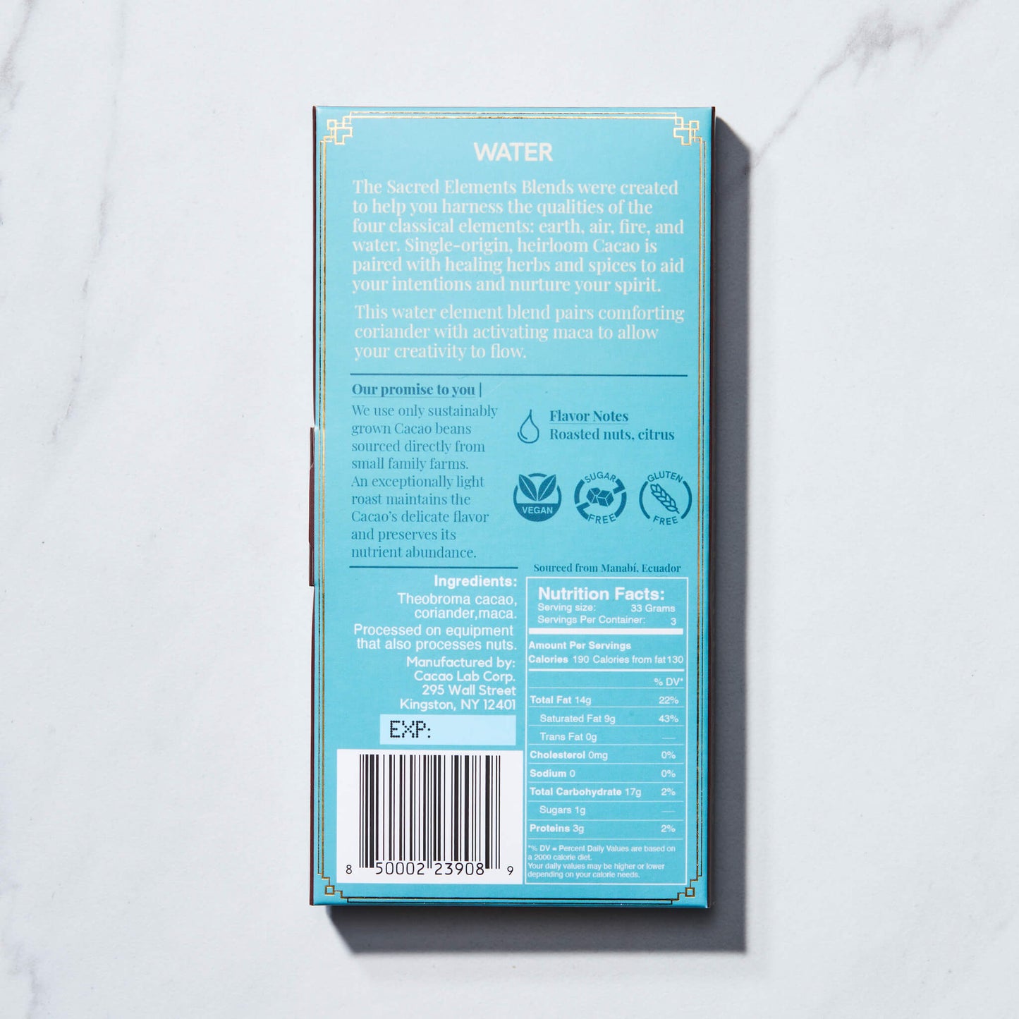 
                  
                    Water Element:  Invoke Your Creativity with Coriander and Maca Wholesale (10 x 3.5 oz bar)
                  
                